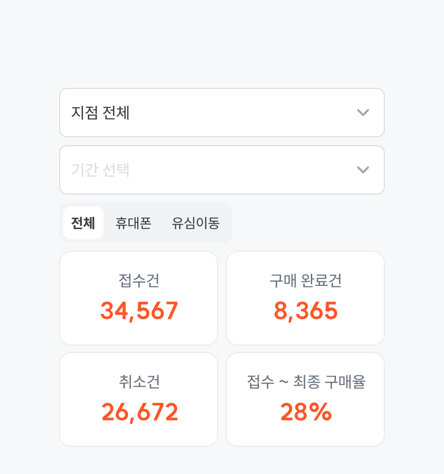 구매정보 화면 3